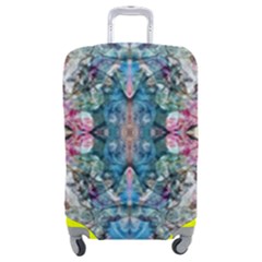 Turquoise Arabesque Luggage Cover (medium)