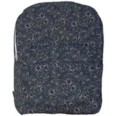 Midnight Blossom Elegance Black Backgrond Full Print Backpack by dflcprintsclothing