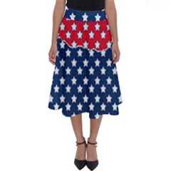 Illustrations Stars Perfect Length Midi Skirt