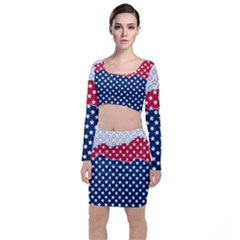 Illustrations Stars Top And Skirt Sets