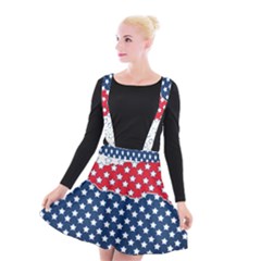 Illustrations Stars Suspender Skater Skirt