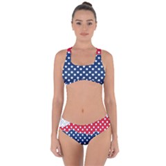 Illustrations Stars Criss Cross Bikini Set