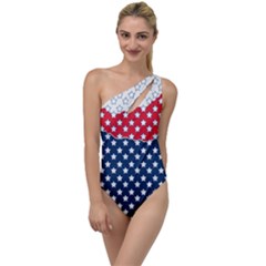 Illustrations Stars To One Side Swimsuit