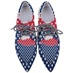 Illustrations Stars Pointed Oxford Shoes