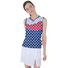 Illustrations Stars Women s Sleeveless Sports Top