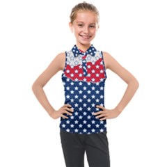 Illustrations Stars Kids  Sleeveless Polo T-shirt