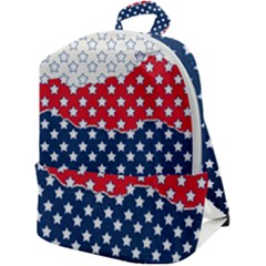 Illustrations Stars Zip Up Backpack