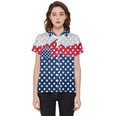 Illustrations Stars Short Sleeve Pocket Shirt