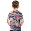 Waves Ocean Sea Water Pattern Rough Seas Digital Art Nature Nautical Kids  Sport Mesh T-Shirt View2