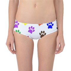 Pawprints Paw Prints Paw Animal Classic Bikini Bottoms