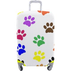 Pawprints Paw Prints Paw Animal Luggage Cover (large)