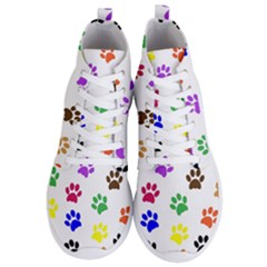 Pawprints Paw Prints Paw Animal Men s Lightweight High Top Sneakers