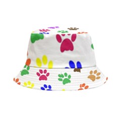 Pawprints Paw Prints Paw Animal Inside Out Bucket Hat