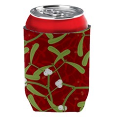 Mistletoe Christmas Texture Advent Can Holder