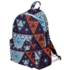 Fractal Triangle Geometric Abstract Pattern The Plain Backpack