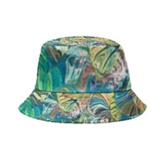 Abstract Petals Inside Out Bucket Hat by kaleidomarblingart