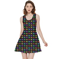 Rainbow Dogs 2 Inside Out Reversible Sleeveless Dress