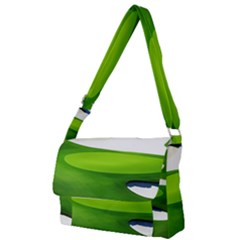 Golf Course Par Green Full Print Messenger Bag (s)