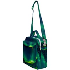 Iceland Aurora Borealis Crossbody Day Bag