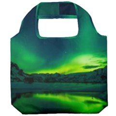 Iceland Aurora Borealis Foldable Grocery Recycle Bag