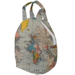 Vintage World Map Travel Backpack