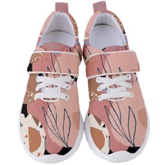 Abstract Boho Bohemian Style Retro Vintage Women s Velcro Strap Shoes