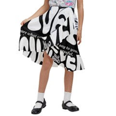 1716746617315 1716746545881 Kids  Ruffle Flared Wrap Midi Skirt by Tshirtcoolnew