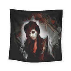 Melancholy Autumn Square Tapestry (small)