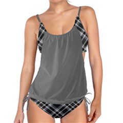 Gray Tankini Set by dollfacedesignz1