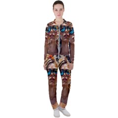 Colorful Model Casual Jacket And Pants Set