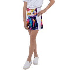 Wild Cat Kids  Tennis Skirt by Sosodesigns19