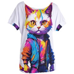 Wild Cat Women s Oversized T-shirt