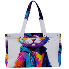 Wild Cat Canvas Work Bag