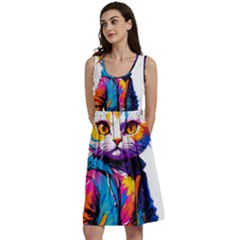 Wild Cat Classic Skater Dress