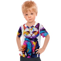 Wild Cat Kids  Sports T-shirt