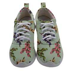 Berries Flowers Pattern Print Women Athletic Shoes