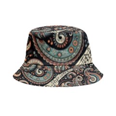 Paisley Print Musical Notes7 Inside Out Bucket Hat