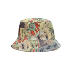 Paper Scattered Vintage Bucket Hat (kids)