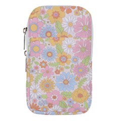 Pattern Background Vintage Floral Waist Pouch (small)