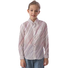 Marble Texture Marble Painting Kids  Long Sleeve Shirt