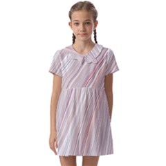 Marble Texture Marble Painting Kids  Asymmetric Collar Dress