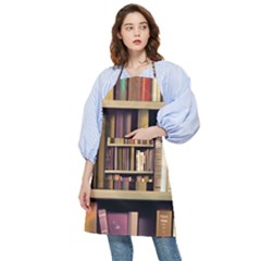 Books Bookshelves Office Fantasy Background Artwork Book Cover Apothecary Book Nook Literature Libra Pocket Apron