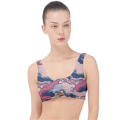 Waves Ocean Sea Water Pattern Rough Seas Digital Art Nature Nautical The Little Details Bikini Top