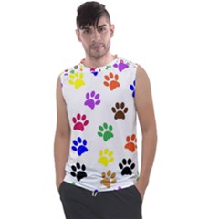 Pawprints Paw Prints Paw Animal Men s Regular Tank Top