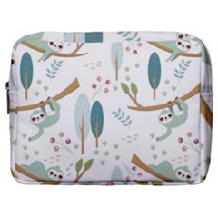 Pattern Sloth Woodland Make Up Pouch (large)