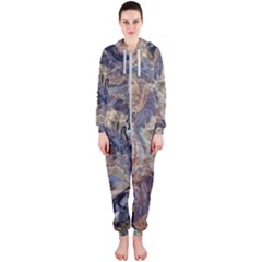 Abstract Wings Hooded Jumpsuit (ladies)