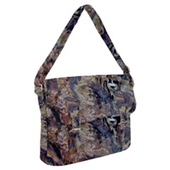 Abstract Wings Buckle Messenger Bag