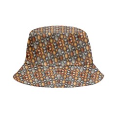 Gold Silver And Bronze Medals Motif  Seamless Pattern2 Wb Bucket Hat