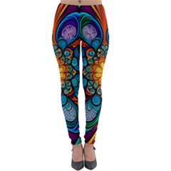 Pattern 2 Lightweight Velour Leggings