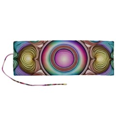 Pattern 3 Roll Up Canvas Pencil Holder (m) by 2607694